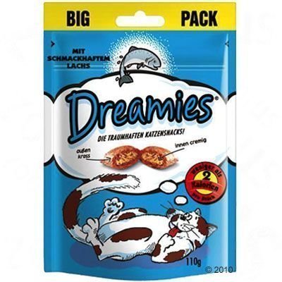 Dreamies Big Pack 180 g - säästöpakkaus: juusto (4 x 180 g)