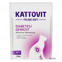 Kattovit Diabetes/Weight - säästöpakkaus: 2 x 1