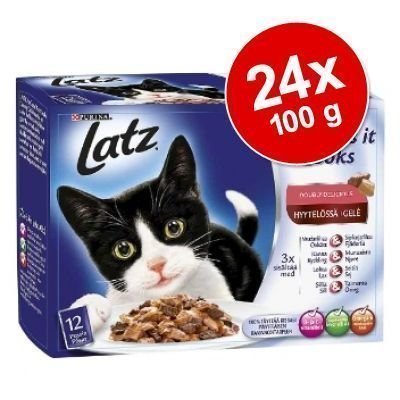 Latz "As good as it looks" -tuplanautinto 24 x 100 g - maukas lihalajitelma