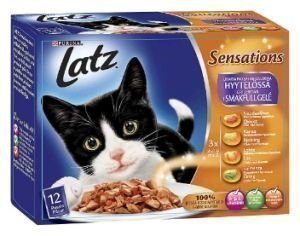 Latz "Sensations" hyytelössä 12 x 100 g - kalalajitelma