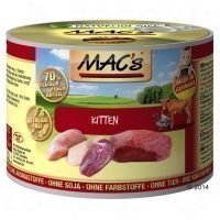 MAC´s Cat -kissanruoka 6 x 200 g - nauta