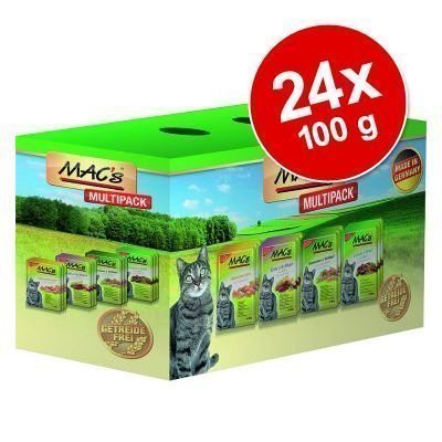 MAC´s Cat -säästölajitelmat 24 x 100 g - kala