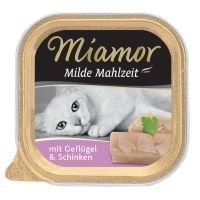 Miamor Mild Meal 6 x 100 g - siipikarja & riisi