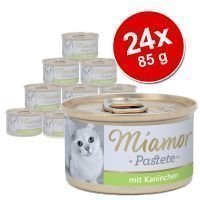 Miamor Pâté -säästöpakkaus 24 x 85 g - fasaani