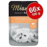 Miamor Ragout Royale Kitten -säästöpakkaus 66 x 100 g - naudanliha