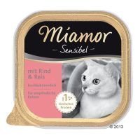 Miamor Sensibel 6 x 100 g - kalkkuna & pasta