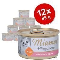 Miamor in Sauce 12 x 85 g - kalkkunaa tomaattikastikkeessa