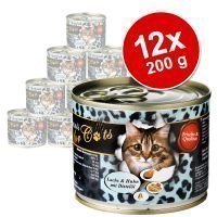 O´Canis for Cats -säästöpakkaus 12 x 200 g - ankka