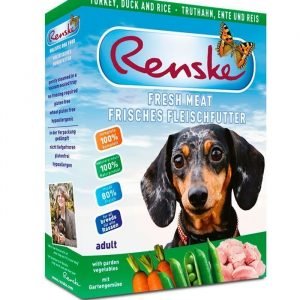 Renske Hund Kalkon Anka & Ris 10x395 Gram