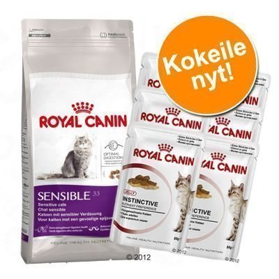 Royal Canin -kokeilupakkaus: 400 g + 12 x 85 g - Ageing +12